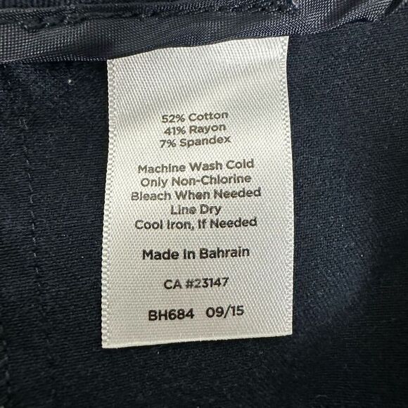 Talbots Dark Blue Crop Pant 18W - Picture 9 of 9